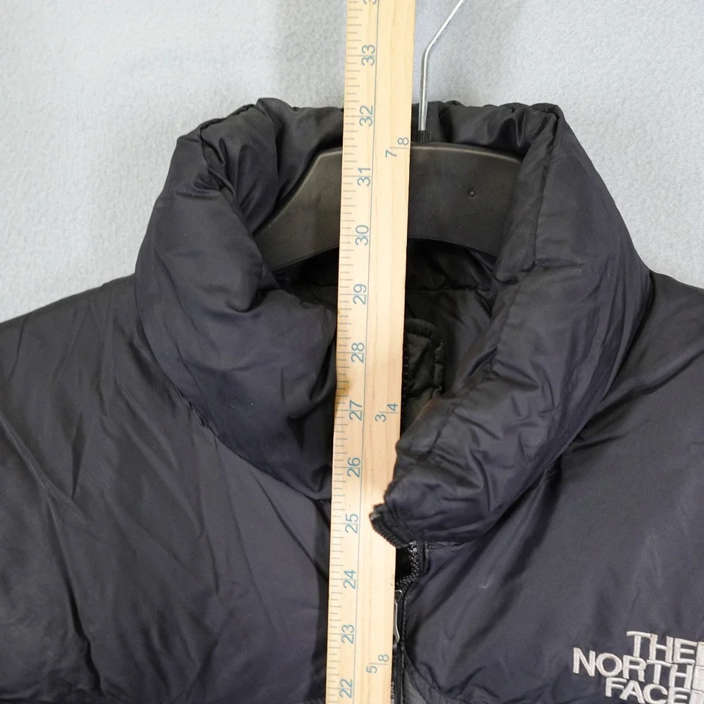 The North Face Puffer Vest Mens XL Gray Nuptse 700 Down Insulated Winter Vest